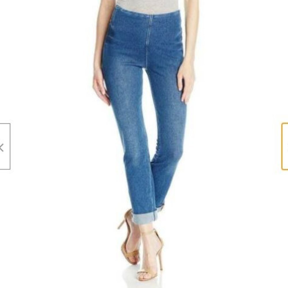 LYSSE Slimming Boyfriend Denim Leggings X-Small - Picture 7 of 9